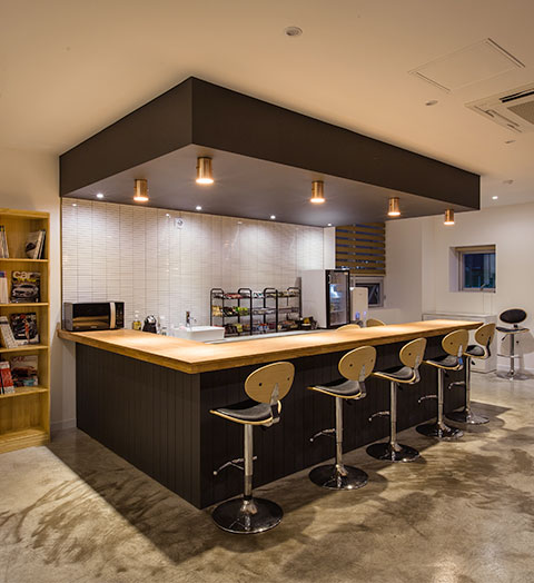 나눅스네트웍스의 카페테리아